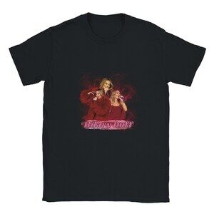 Hilary Duff Unisex Crewneck T-Shirt Black